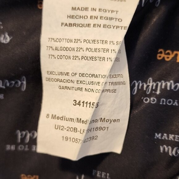 Lee Straight Leg Mid Rise Size 8 Women's Jeans - Picture 5 of 5